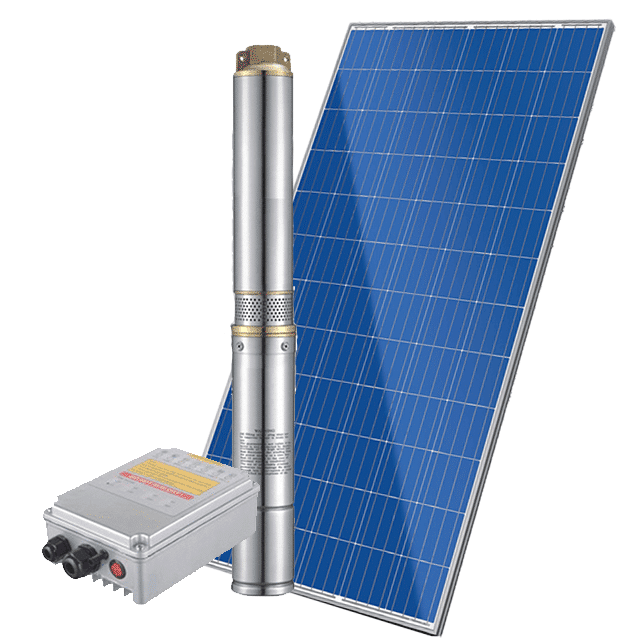 Kit solar Bombeo 400w - 2/4cv Caudal max. 1600 Litros/hora Altura 80 metros